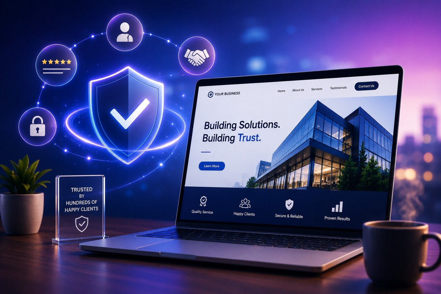 How a Business Website Builds Trust and Credibility